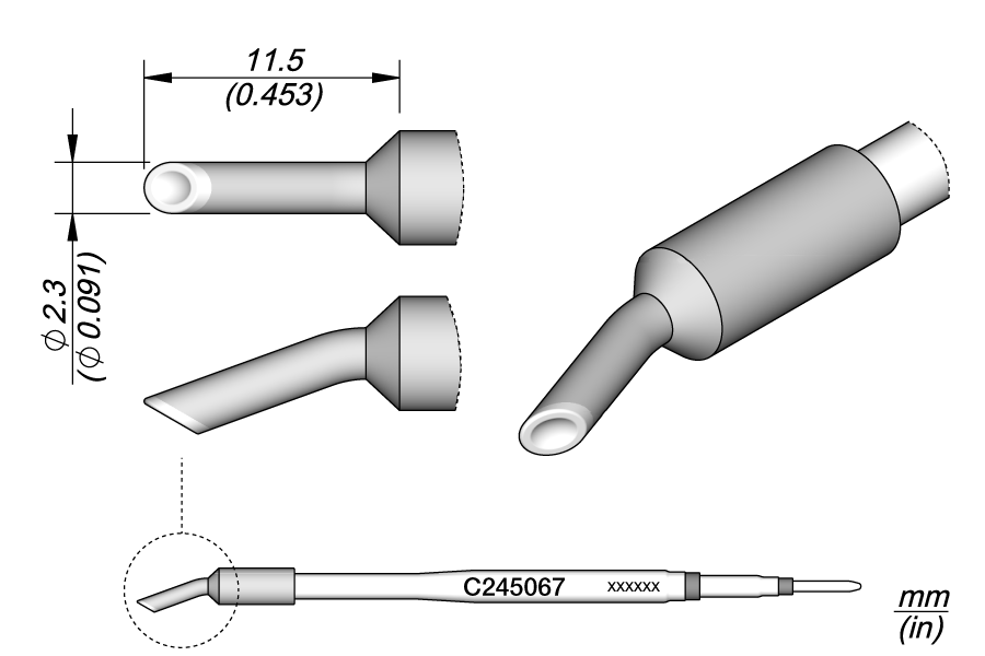C245067 - Spoon Cartridge Ø 2.3